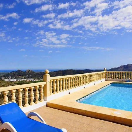 Falcon's Nest: Paradise With Mountains & Seaview + Private Pool Villa Pedreguer